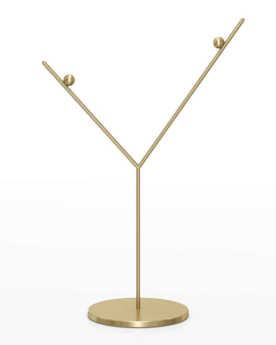Golden Ornament Stand